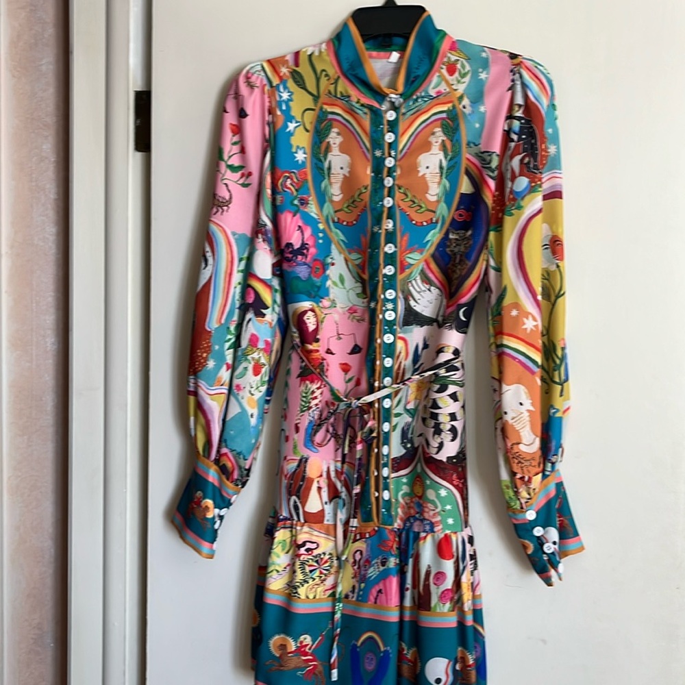 Printed dress